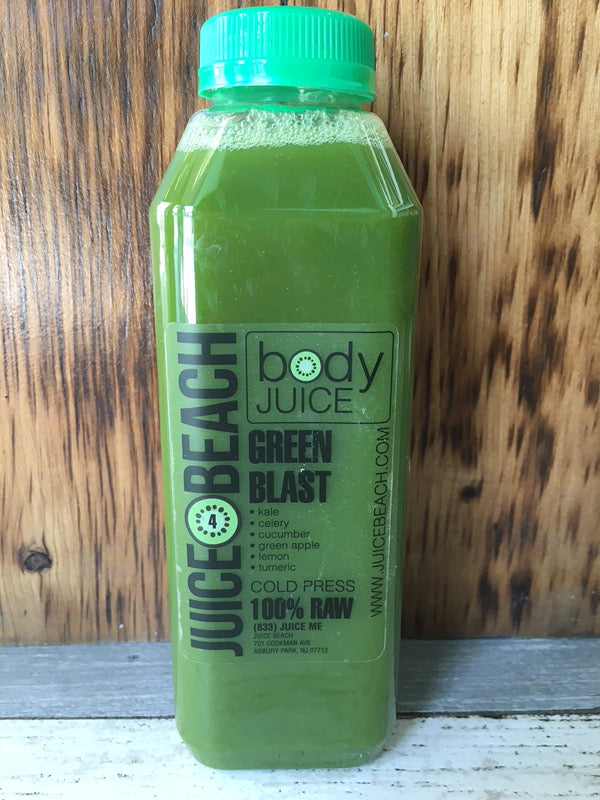 Individual Raw Cold Press: Green Blast - juicebeach.com
