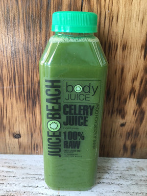 Individual Raw Cold Press Celery Juice
